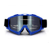Adult Colourful double Lens Snow Ski Snowboard Goggles Motocross Anti-Fog Fashion Eye Protection Blue Silver - Mega Save Wholesale & Retail