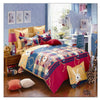 Bed Quilt Duvet Sheet Cover 4PC Set Upscale Cotton 100% 011 - Mega Save Wholesale & Retail