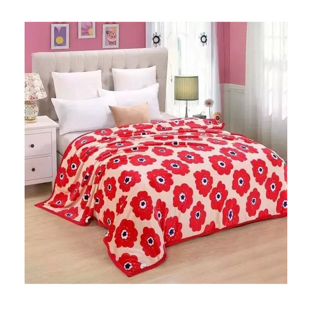 Two-side Blanket Bedding Throw Coral fleece Super Soft Warm Value  24 - Mega Save Wholesale & Retail