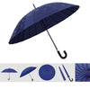 Fashion umbrella Water Activated Flower appeared once wet Windproof Princess Novelty Umbrella Black - Mega Save Wholesale & Retail - 9