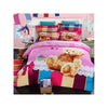 Bed Quilt Duvet Sheet Cover 4PC Set Upscale Cotton Sanded simple but elegant  003 - Mega Save Wholesale & Retail