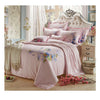 Silk ink and wash painting Duvet Quilt Cover Sets Bedding Coverset 1.5M/1.8M Bed 02 Pink - Mega Save Wholesale & Retail