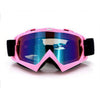 Adult Colourful double Lens Snow Ski Snowboard Goggles Motocross Anti-Fog Fashion Eye Protection Pink Colourful - Mega Save Wholesale & Retail