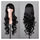 Women New Fashion Women Girl 80cm Wavy Curly Long Hair Full Cosplay Party Sexy Lolita wig  Black - Mega Save Wholesale & Retail