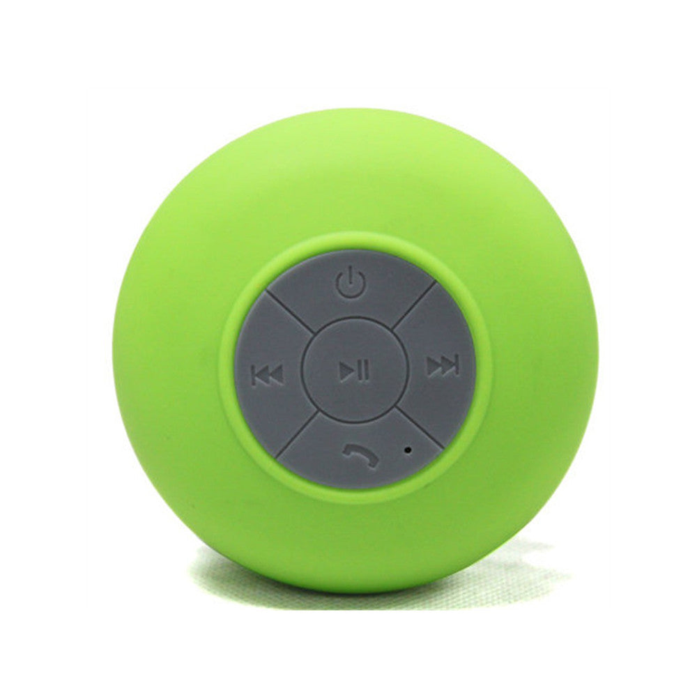 Blueboost Water Resistant Bluetooth Shower Speaker Handsfree Green - Mega Save Wholesale & Retail - 1