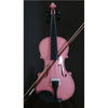 Student Acoustic Violin Full 1/4 Maple Spruce with Case Bow Rosin Pink Color - Mega Save Wholesale & Retail