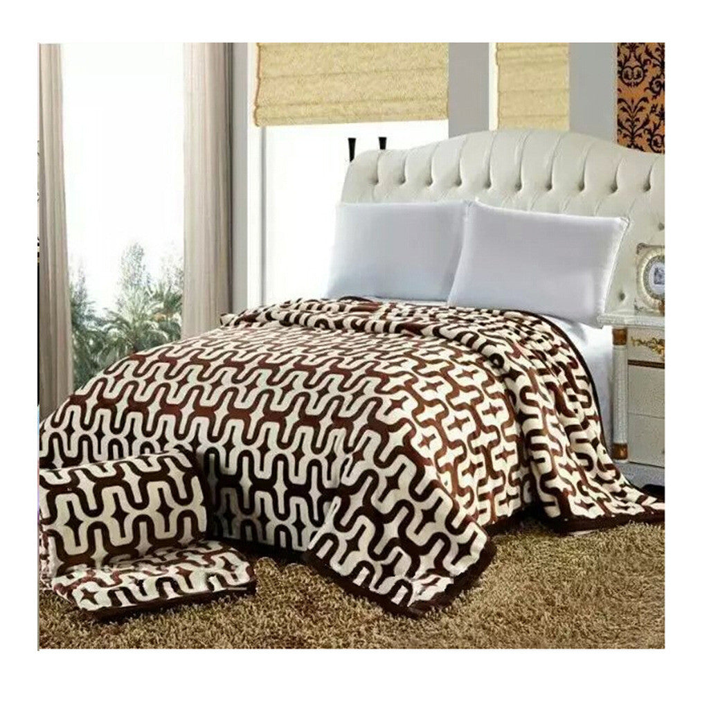 Two-side Blanket Bedding Throw Coral fleece Super Soft Warm Value  33 - Mega Save Wholesale & Retail