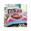 Bed Quilt Duvet Sheet Cover 4PC Set Upscale Cotton Sanded simple but elegant  023 - Mega Save Wholesale & Retail