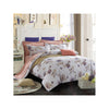 Bed Quilt Duvet Sheet Cover 4PC Set Upscale Cotton Sanded simple but elegant  033 - Mega Save Wholesale & Retail