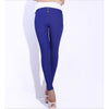 Women Skinny High Waist Leggings Stretchy Sexy Pants Pencil Jeggings Hot sale One size Blue - Mega Save Wholesale & Retail