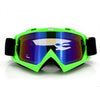 Adult Colourful double Lens Snow Ski Snowboard Goggles Motocross Anti-Fog Fashion Eye Protection Green Colourful - Mega Save Wholesale & Retail