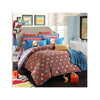 Bed Quilt Duvet Sheet Cover 4PC Set Upscale Cotton Sanded simple but elegant  032 - Mega Save Wholesale & Retail