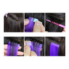 Invisible Hair Extension Colorful Wig Glue   sapphire blue ZPU-14