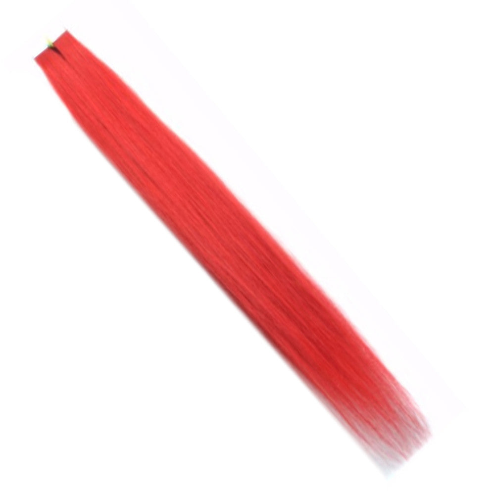 Invisible Hair Extension Colorful Wig Glue   bright red ZPU-16