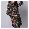 Plus Size Middle Long Loose Shirt   green    M - Mega Save Wholesale & Retail - 2