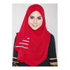 Muslim Fashionable Scarf  red - Mega Save Wholesale & Retail - 1