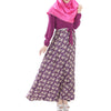 Muslim Long Dress Women Garments  purple  L - Mega Save Wholesale & Retail - 1