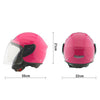 Motorcycle Motor Bike Scooter Safety Helmet 101   dull black - Mega Save Wholesale & Retail - 3