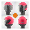 Motorcycle Motor Bike Scooter Safety Helmet 101   pink - Mega Save Wholesale & Retail - 2