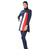 Muslim Woman Beach Swimwear Swimsuit Burqini   sapphire blue  S - Mega Save Wholesale & Retail - 1