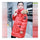 Winhter Boy Middle Long Thick Down Coat Children Garments   red   140cm - Mega Save Wholesale & Retail - 2