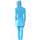 Muslim Woman Beach Swimwear Swimsuit Burqini   lake blue   S - Mega Save Wholesale & Retail - 2