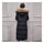 Winter Long Slim Warm Woman Down Coat Racoon Fur Collar    black   S - Mega Save Wholesale & Retail - 3
