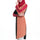 Flax Short Muslim Long Dress Long Sleeve Splicing   skin color - Mega Save Wholesale & Retail - 2